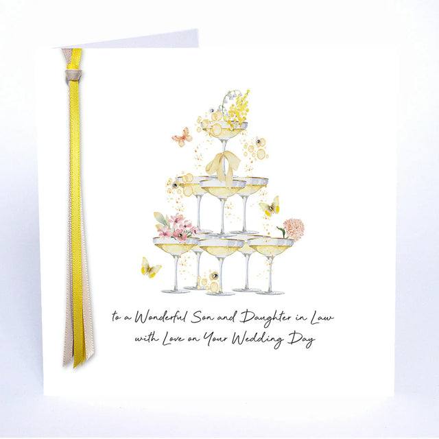 Wonderful Son & Daughter In Law On Your Wedding Day