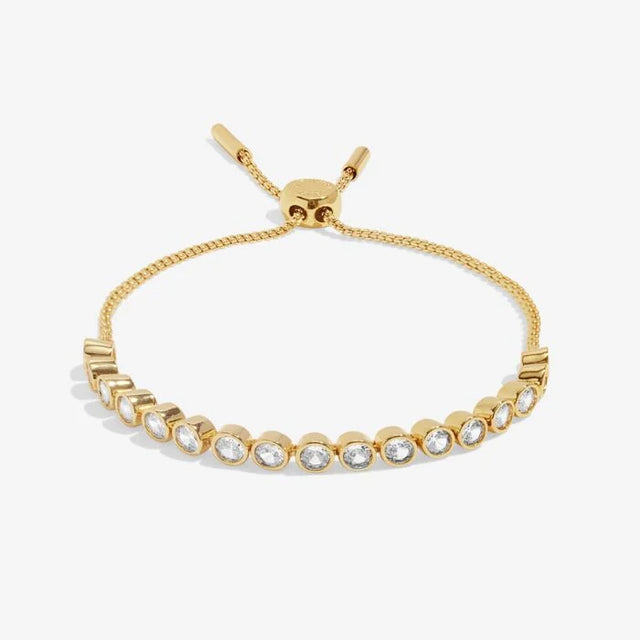 Joma Bracelet Bar Heat CZ Tennis - Gold