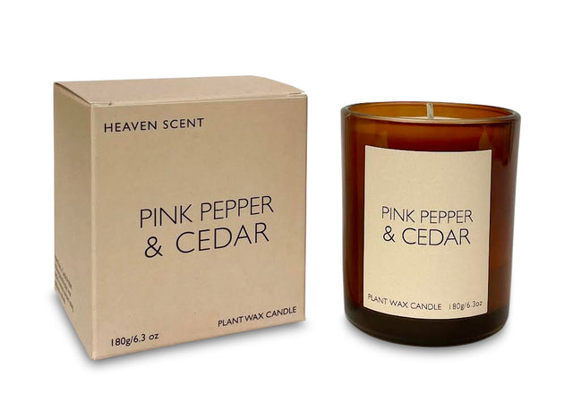 Pink Pepper & Cedar 6oz Candle