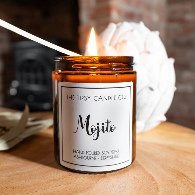 Mojito Amber Jar Candle