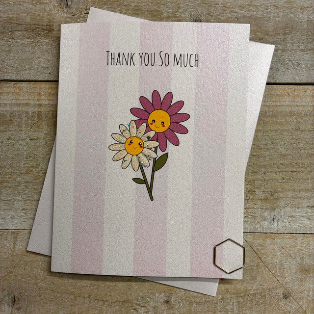 Flower Thank You Card