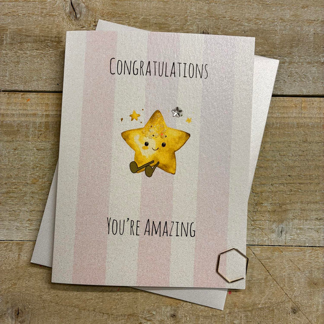 Star Congratulations Card