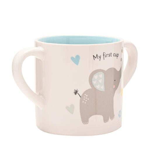Baby Two Handle Mug - Blue
