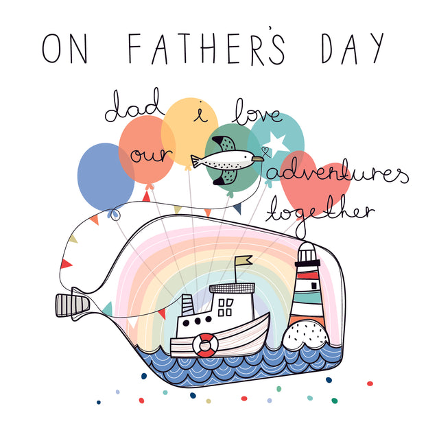 Fathers Day Card - Adventures