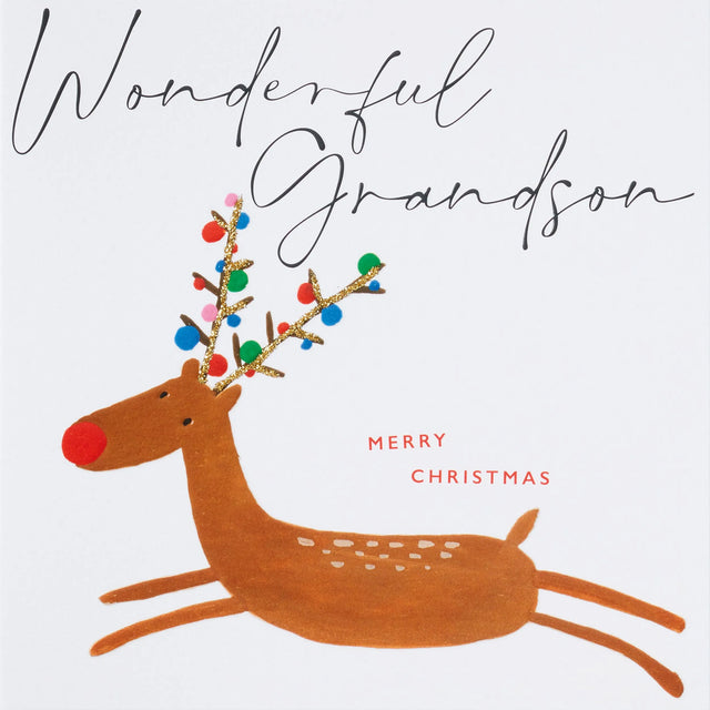 Janie Wilson Grandson Christmas Card