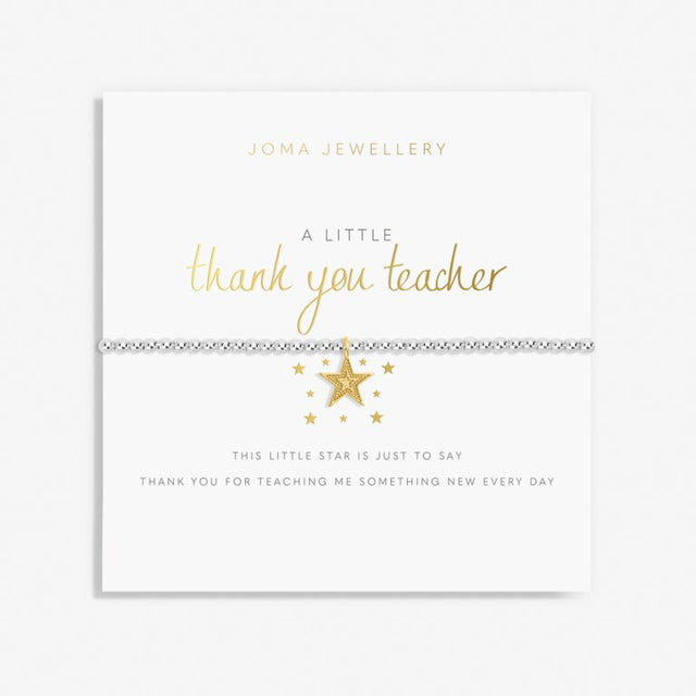Joma 'Thank You Teacher' Bracelet