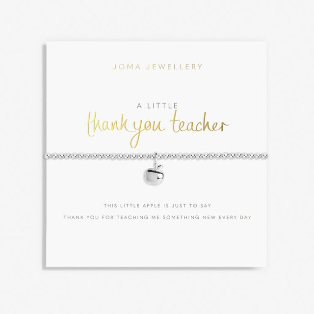 Joma 'Thank You Teacher' Bracelet