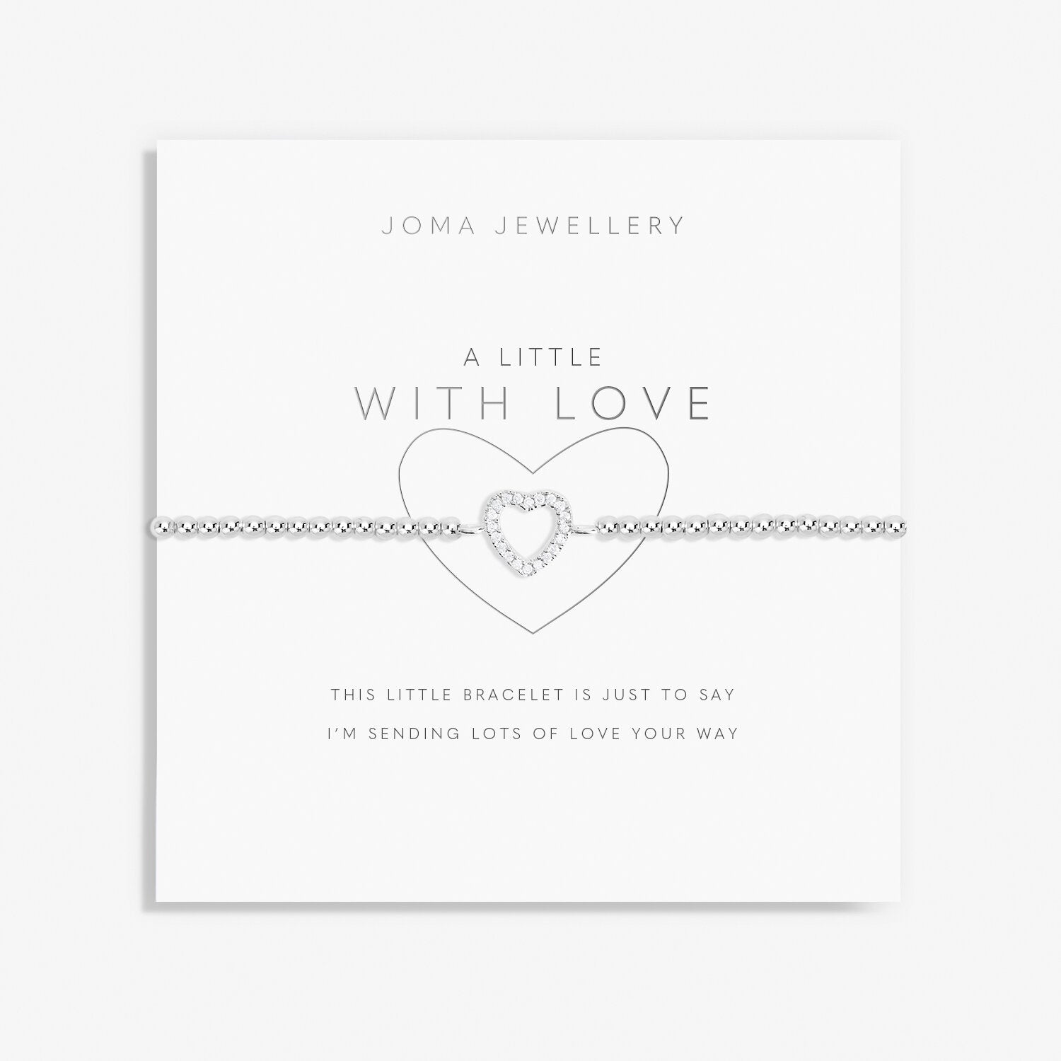 Joma Jewellery A Little This Call for Champagne, braccialetto elastico