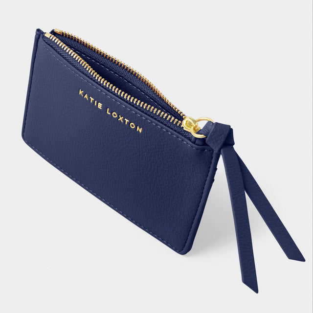 Katie Loxton Hallie Coin and Card Holder - Midnight Blue