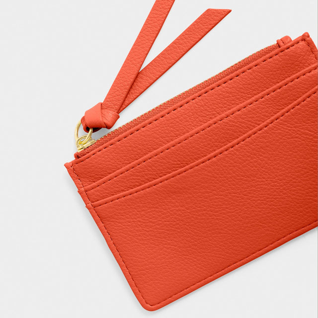 Katie Loxton Hallie Coin and Card Holder - Orange