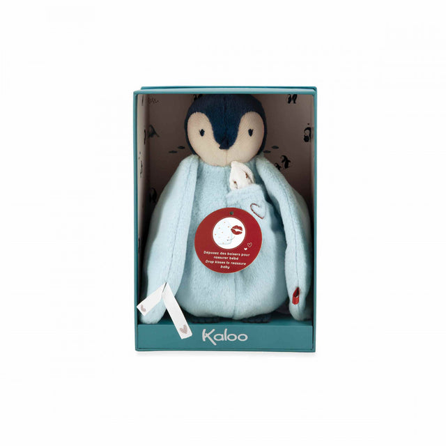 Kaloo Blue Kissing Plush Penguin