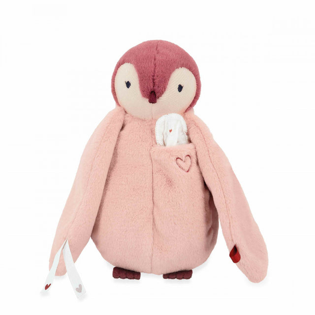 Kaloo Pink Kissing Plush Penguin