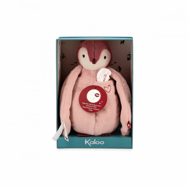 Kaloo Pink Kissing Plush Penguin