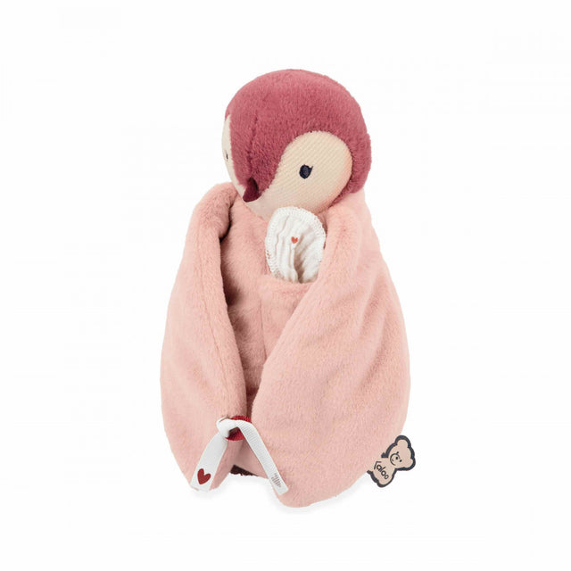 Kaloo Pink Kissing Plush Penguin