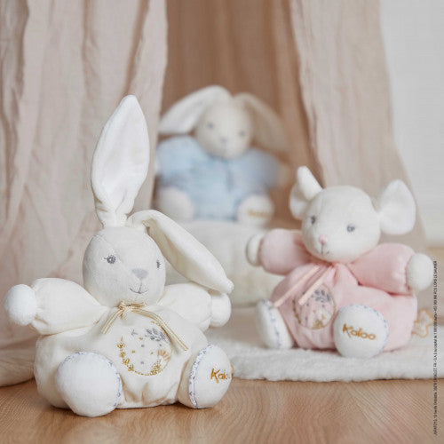 Kaloo Cream Chubby Musical Rabbit - Small