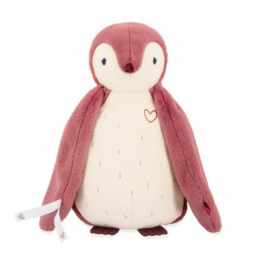 Kaloo White Noise Pink Plush Penguin