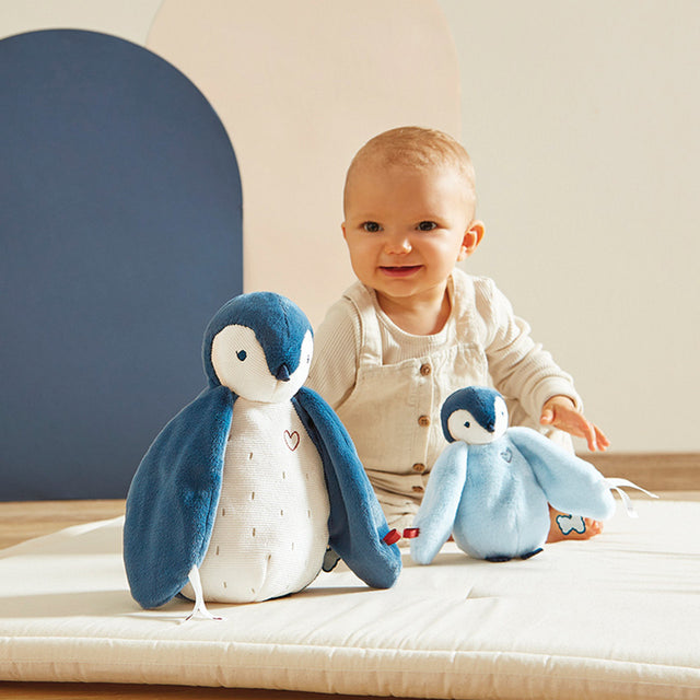 Kaloo Blue Cuddle Plushies Penguins