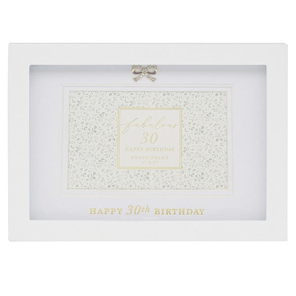Happy 30th Birthday Picture Frame 4x6