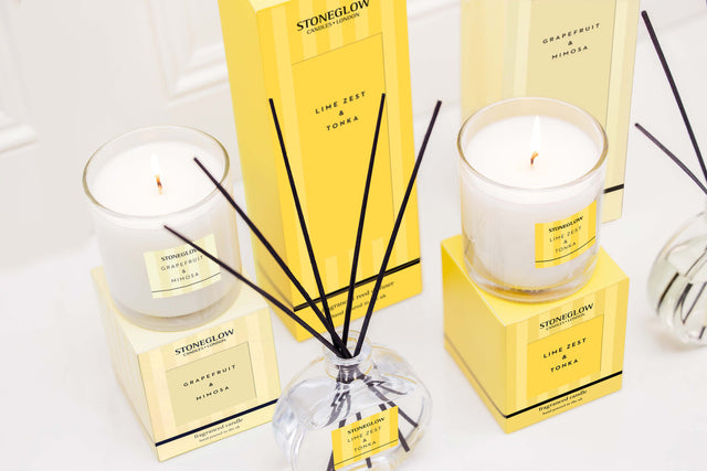 Stoneglow Lime Zest & Tonka Reed Diffuser