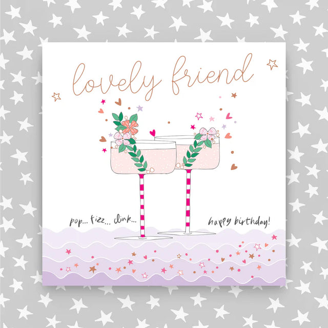 Happy Birthday Lovely Friend Card