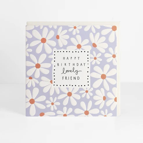 Lovely Friend Birthday Card