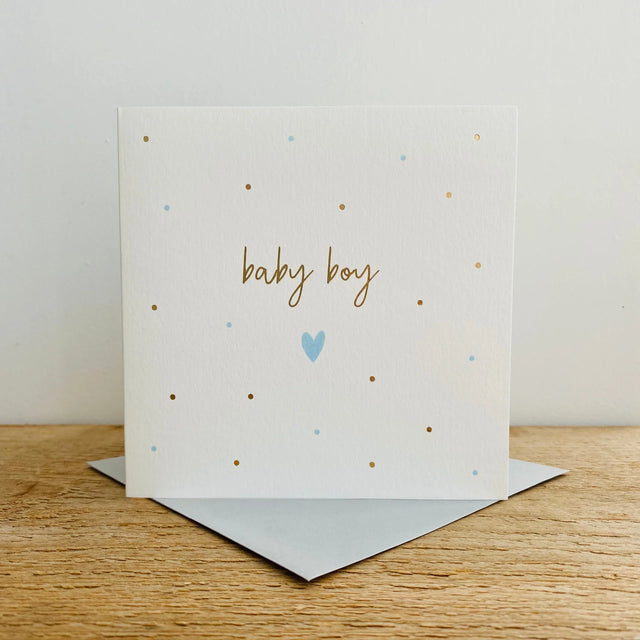 Megan Claire Baby Boy Card