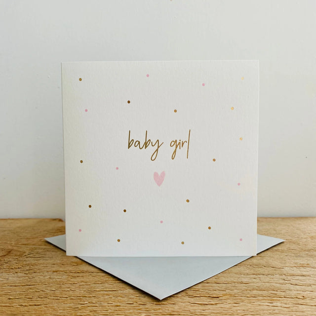 Megan Claire Baby Girl Card