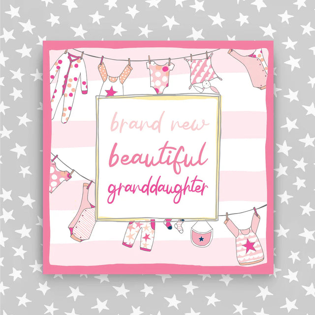 Beautiful New Granddaughter Card
