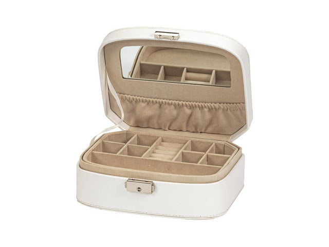 Metallic Ivory Jewellery Box