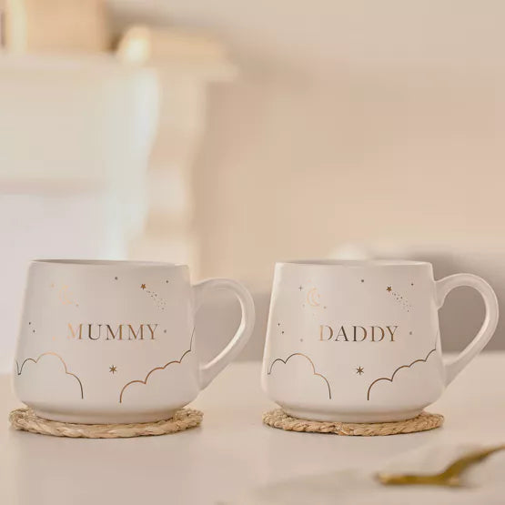Mummy & Daddy Mug Set
