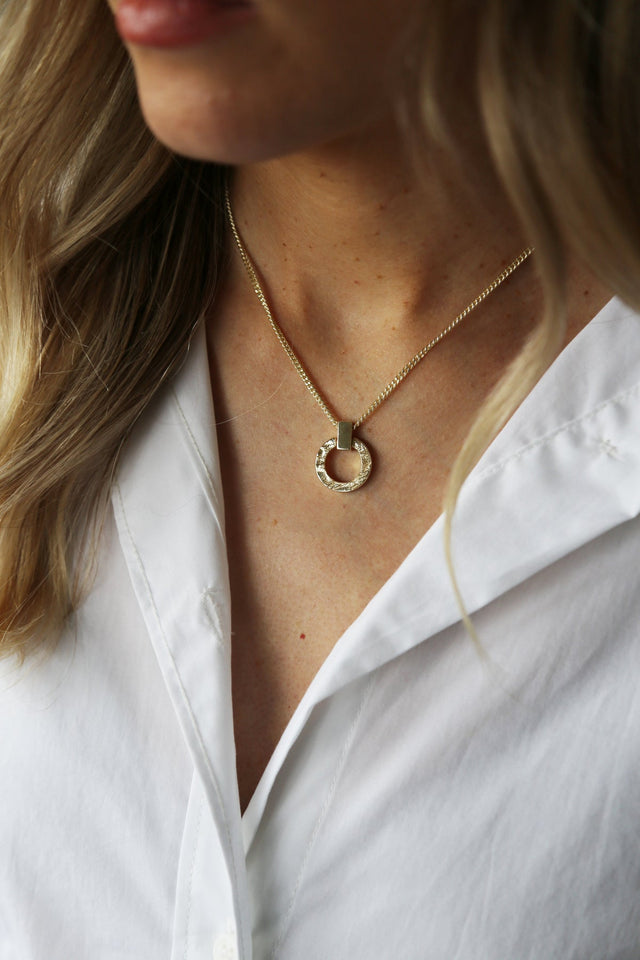 Tutti Palm Necklace - Gold