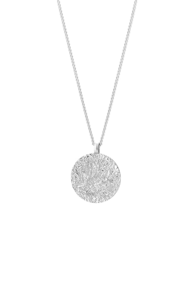 Tutti Artic Disc Necklace - Silver