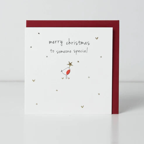 Merry Christmas To Someone Special Christmas Card