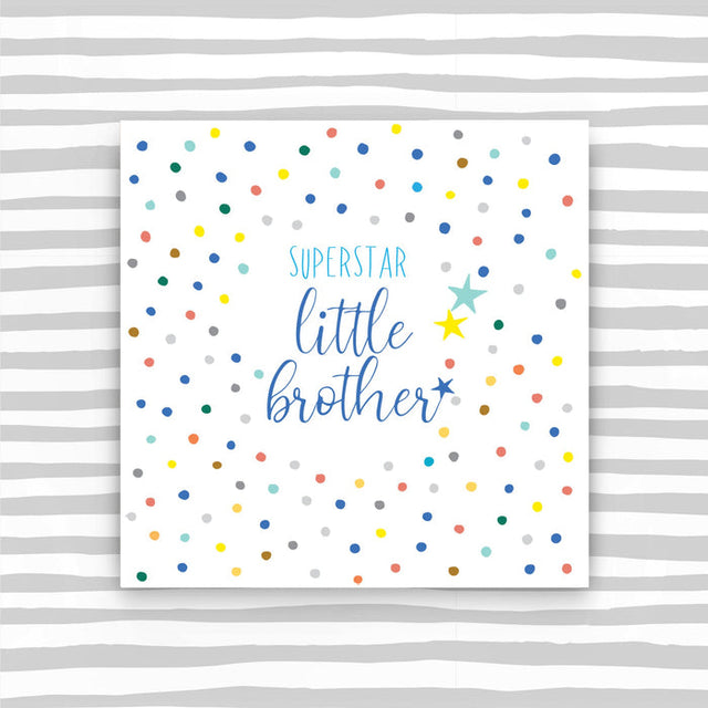 Molly Mae Little Brother Birthday Card