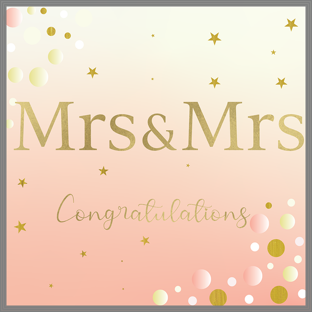 Rush Mr and Mrs Card