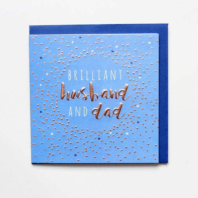 Brilliant Husband & Dad Card