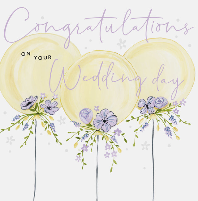 Congratulations On Your Wedding Day Card