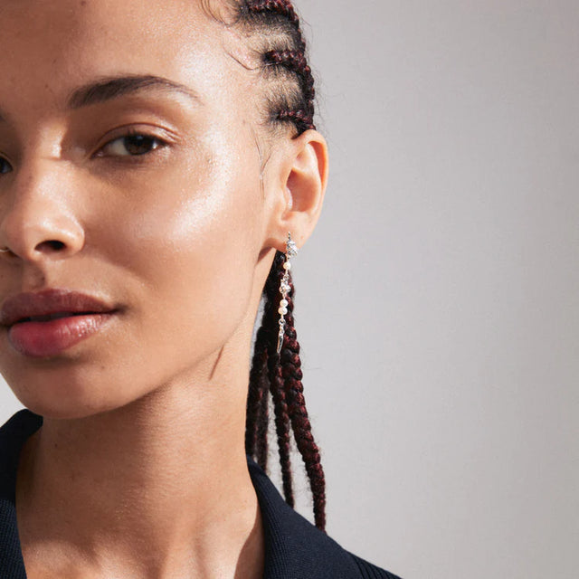 Pilgrim Constance Earrings - Silver