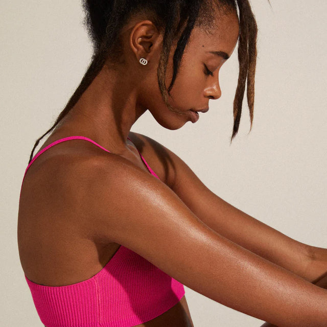 Pilgrim Victoria Crystal Earrings - Silver