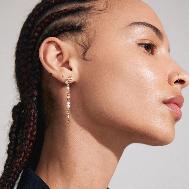 Pilgrim Constance Earrings - Gold