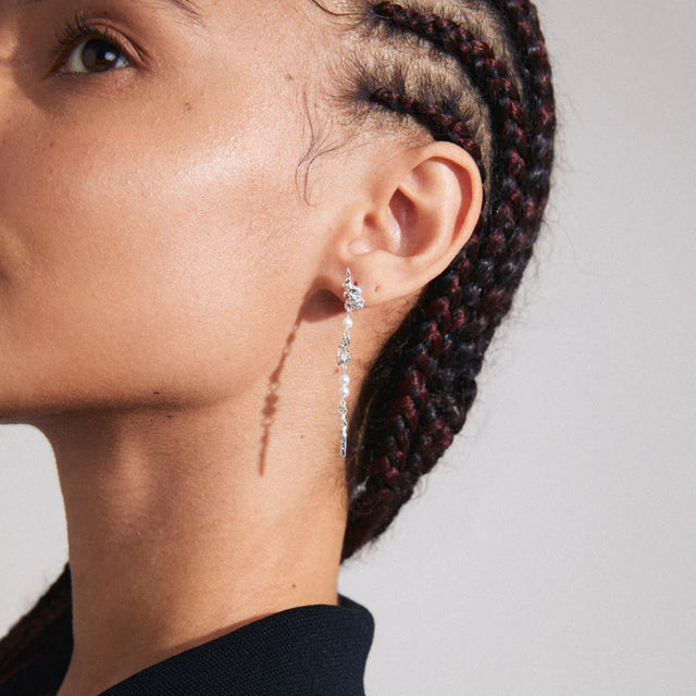 Pilgrim Constance Earrings - Silver