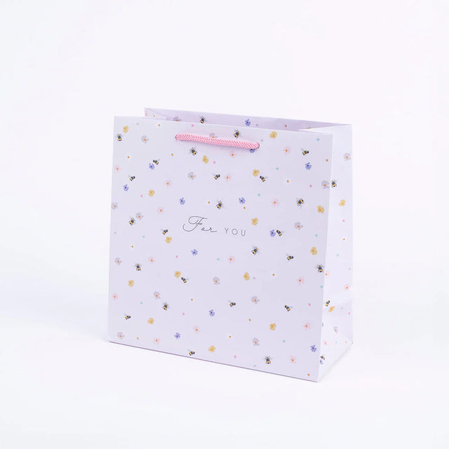 Pink Bee Gift Bag - Medium