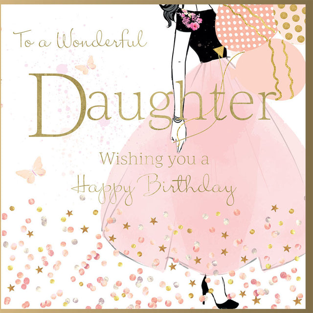 Rush Designs Daughter Birthday Card