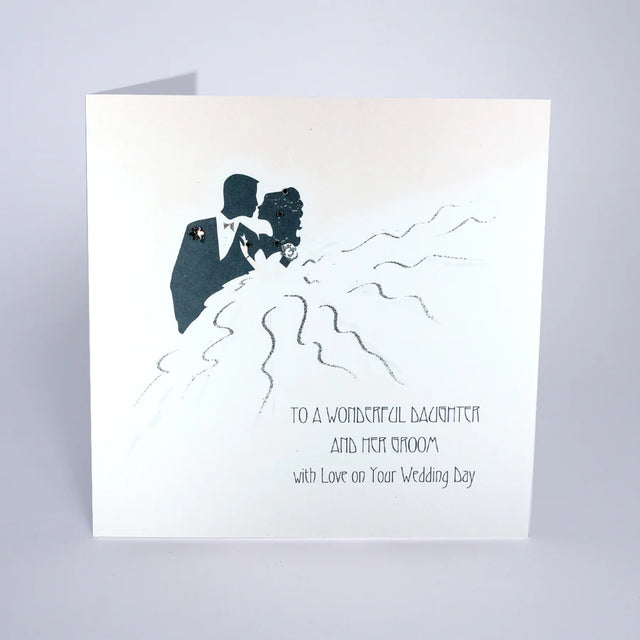 Daughter & Groom Wedding Day Card