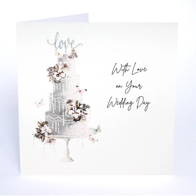 Wedding Day Card - Cake