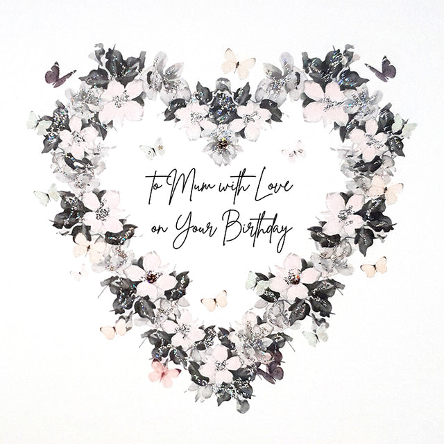 Love On Mum Birthday Card