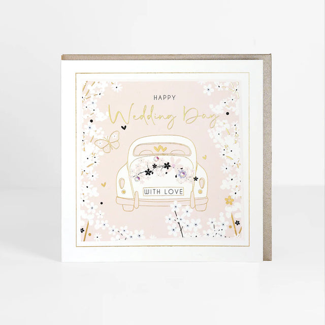 Wedding Day Car Card