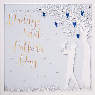 Daddy's First Fathers Day Large Card - Tree