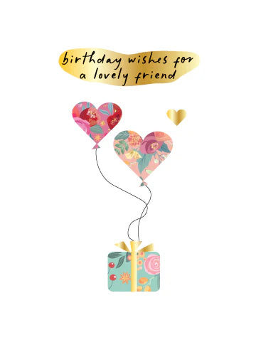 Birthday Wishes Lovely Friend Card