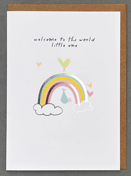 Welcome To The World Card